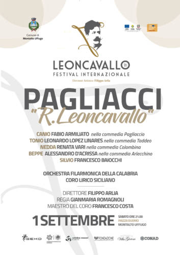 Pagliacci Opera 1 settembre 2018