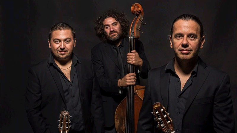 Gypsy Jazz Trio in concerto stasera per il Festival R. Leoncavallo