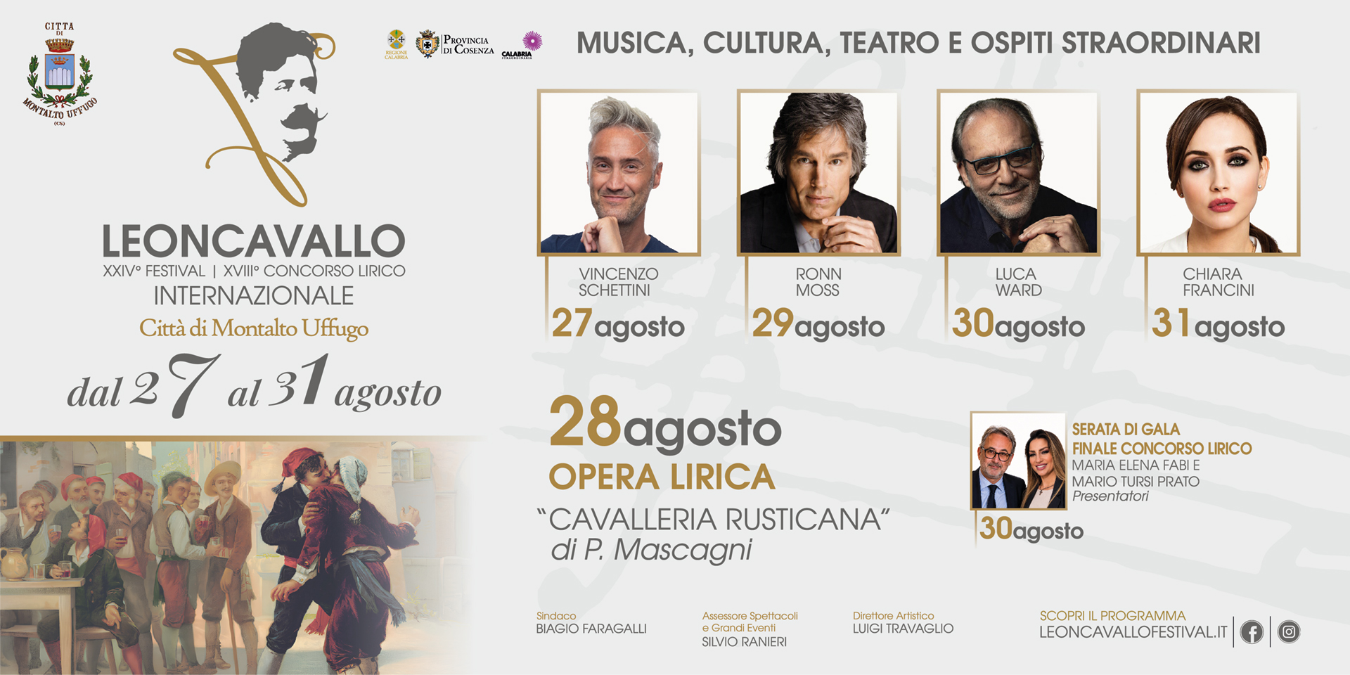 XXIV Festival e XVIII Concorso Internazionale Ruggiero Leoncavallo 2026